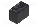 Relay: electromagnetic; SPDT; Ucoil: 6VDC; 0.5A/125VAC; 1A/24VDC
