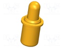 Test needle; Operational spring compression: 1mm; 8A; Ø: 1.3mm