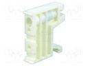 Holder; Application: ZUG; white; Width: 10mm; polyamide; TS35