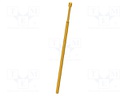 Needle-like test probe; Operational spring compression: 4mm