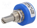 Potentiometer: shaft; 10kΩ; ±15%; 1W; linear; 6.35mm; plastic