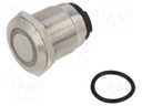 Switch: vandal resistant; Pos: 2; SPST; 10A/24VDC; IP65; OFF-ON
