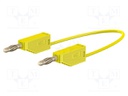 Test lead; 60VDC; 30VAC; 32A; 4mm banana plug-4mm banana plug