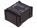Transformer: encapsulated; 30VA; 115/115VAC; 6V; 6V; 2500mA; 2500mA