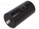 Capacitor: electrolytic; 4700uF; 400VDC; Leads: screw; ESR: 33mΩ