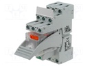 Relay: interface; 3PDT; Ucoil: 24VDC; 10A; 10A/250VAC; 10A/24VDC