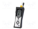Thermo-hygrometer; LCD 2,8"; Non-contact temp.range: -20÷60°C