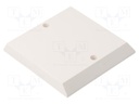 Cover; X: 82mm; Y: 12mm; Z: 82mm; PVC; -25÷60°C