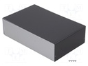 Enclosure: with panel; X: 160mm; Y: 253mm; Z: 69mm; aluminium; silver