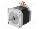 Motor: DC; 2-phase,stepper,unipolar; 24VDC; step 1,8°; 0.83Nm; 2A