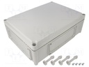 Enclosure: wall mounting; X: 280mm; Y: 380mm; Z: 130mm; EK; grey; IK08