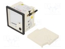 Meter: panel; analogue; 4÷20mA; Class: 1,5; IP52; panel; 72x72mm