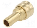 Quick connection coupling; NW7,2 quick connector; 0÷35bar