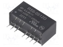 Converter: DC/DC; 6W; Uin: 4.5÷9V; Uout: 12VDC; Uout2: -12VDC; SIP8