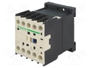 Contactor: 4-pole; NC x2 + NO x2; 24VDC; 10A; DIN,on panel; W: 45mm