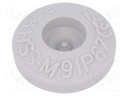 Grommet; Ømount.hole: 9mm; TPE (thermoplastic elastomer); IP67