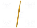 Test needle; Operational spring compression: 4mm; 8A; Ø: 1.3mm