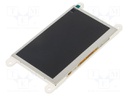 Display: TFT; 4.3"; 800x480; 520BSRAM,8MBPSRAM,16MBFLASH; 4÷6V