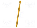 Test needle; Operational spring compression: 4mm; 8A; Ø: 2mm; 1.5N