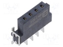 Connector: PCB to PCB; female; PIN: 4; 2.54mm; -55÷125°C; 22A; THT