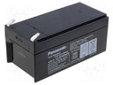 Re-battery: acid-lead; 12V; 3.4Ah; AGM; maintenance-free