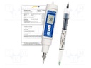 Meter: pH; LCD; 0÷14pH; IP67; Dim: 180x32x40mm; Temp: max.60°C