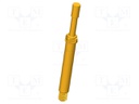 Needle-like test probe; Operational spring compression: 4.8mm