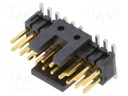 Connector: pin strips; male; PIN: 20; 1.27mm; gold-plated; SMT; reel