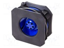 Fan: EC; radial; 200÷240VAC; 225x225x118mm; 614m3/h; ball; 3950rpm