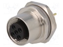 Socket; M12; PIN: 3; female; A code-DeviceNet / CANopen; THT; IP67