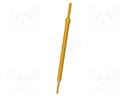 Test needle; Maksimum spring compression: 5mm; 3A; Contacts: CuBe