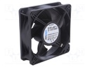Fan: AC; axial; 115÷230VAC; 120x120x38mm; 158m3/h; ball bearing