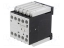 Contactor: 3-pole; NO x3; Auxiliary contacts: NO; 230VAC; 9A; BG