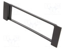 Radio mounting frame; Audi; 1 DIN; black