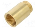 Male-female,round; max.6bar@<90°C,max.16bar@10°C÷30°C; 50mm