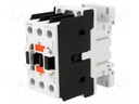 Contactor: 3-pole; NO x3; 230VAC; 38A; DIN; BF; screw terminals
