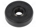 Oil seal; NBR; D: 7mm; -40÷100°C; Shore hardness: 70; Shaft dia: 6mm
