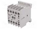 Contactor: 4-pole; Auxiliary contacts: NO x4; 24VDC; 10A; CI 5
