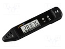 Thermo-hygrometer; LCD; Non-contact temp.range: -10÷50°C