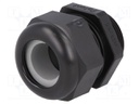 Gland; M32; IP68; 13÷20mm; Mat: thermoplastic; black