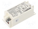 Power supply: switched-mode; LED; 21W; 25÷42VDC; 250÷500mA; IP20