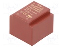 Transformer: encapsulated; 0.5VA; 230VAC; 15V; Mounting: PCB