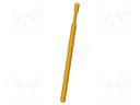 Test needle; Operational spring compression: 4mm; 5A; Ø: 1.5mm