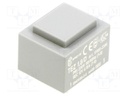 Transformer: encapsulated; PCB