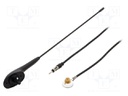 Antenna; car top; 0.45m; AM,FM; universal; 2.1m; 75Ω