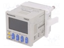 Timer; Range: 0,01s÷9999h; SPDT; 12÷24VDC; socket,on panel; PIN: 8