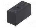 Relay: electromagnetic; SPST-NO; Ucoil: 12VDC; 16A/250VAC; 16A
