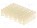 Plug; wire-board; female; KK; 5.08mm; PIN: 5; w/o contacts; straight