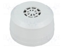 Enclosure: for alarms; Z: 52mm; ABS; grey; Ø: 30mm