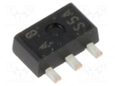 Transistor: PNP; bipolar; 100V; 1A; 0.5W; SOT89